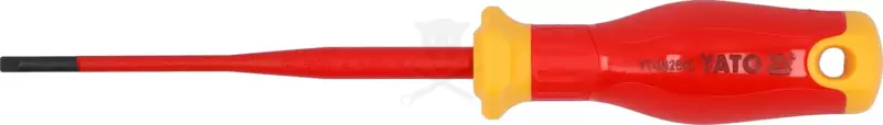 Csavarhúzó szigetelt lapos 3,5x100 mm VDE 1000V - Slim - Yato