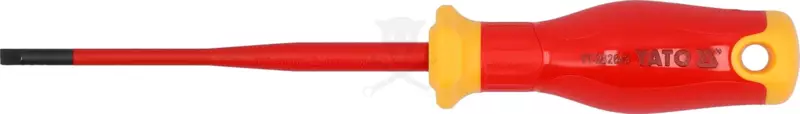 Csavarhúzó szigetelt lapos 4x100 mm VDE 1000V - Slim - Yato