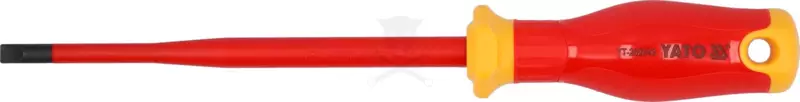 Csavarhúzó szigetelt lapos 6,5x150 mm VDE 1000V - Slim - Yato