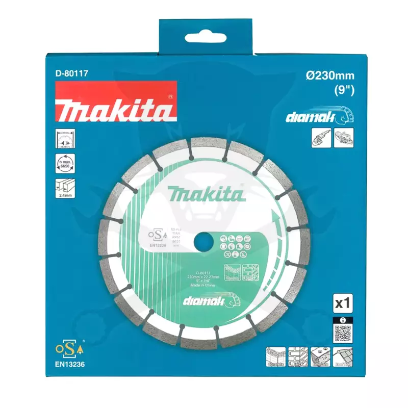 Vágókorong 230 mm Gyémánttárcsa szegmentált DIAMAK - Makita