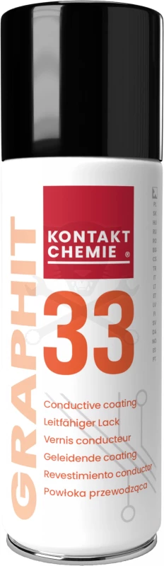 GRAPHIT 33 elektromosan vezető bevonat spray 200ml (33/200)