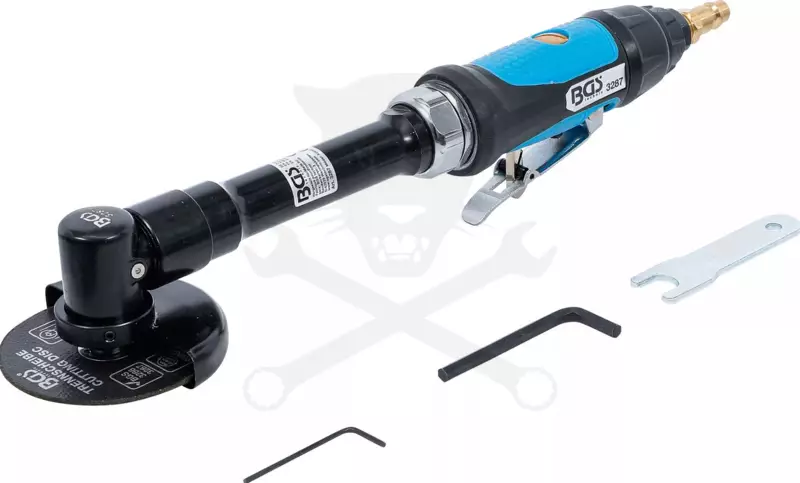 Levegős sarokcsiszoló  75 mm 18000 Rpm hosszú nyakú - BGS