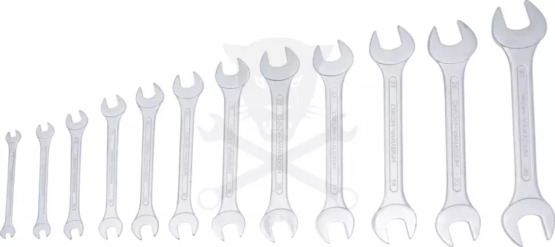 Villás-villáskulcs készlet 12 db-os 6-32 mm BGS