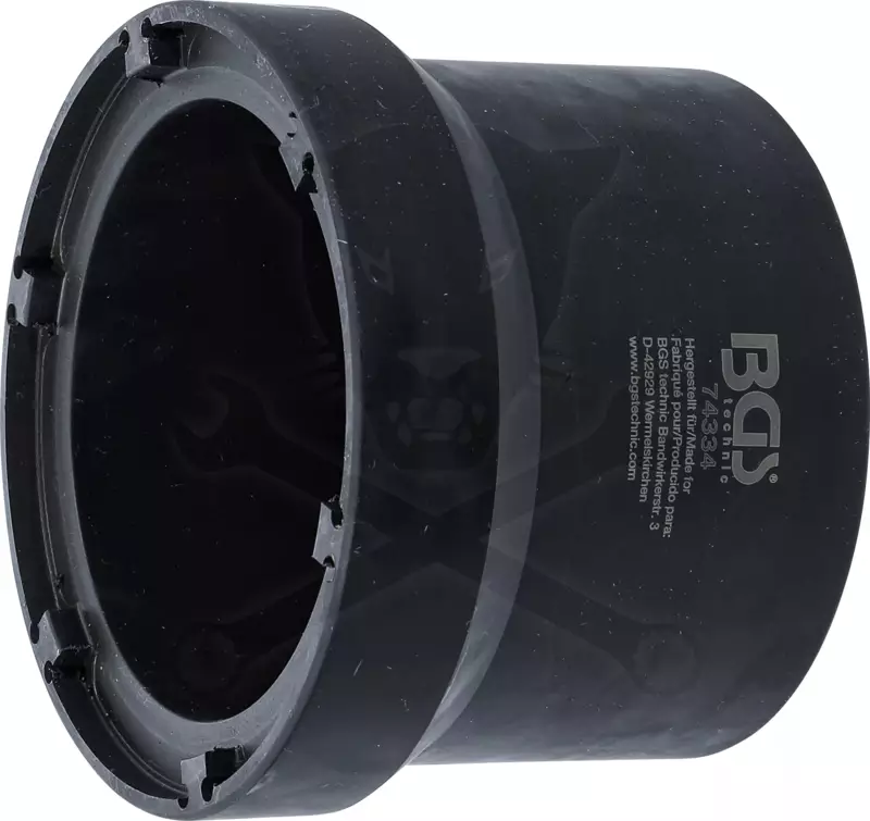 Körmös dugókulcs belső 6 körmös 126-113 mm MAN - Mercede hátsó tengely