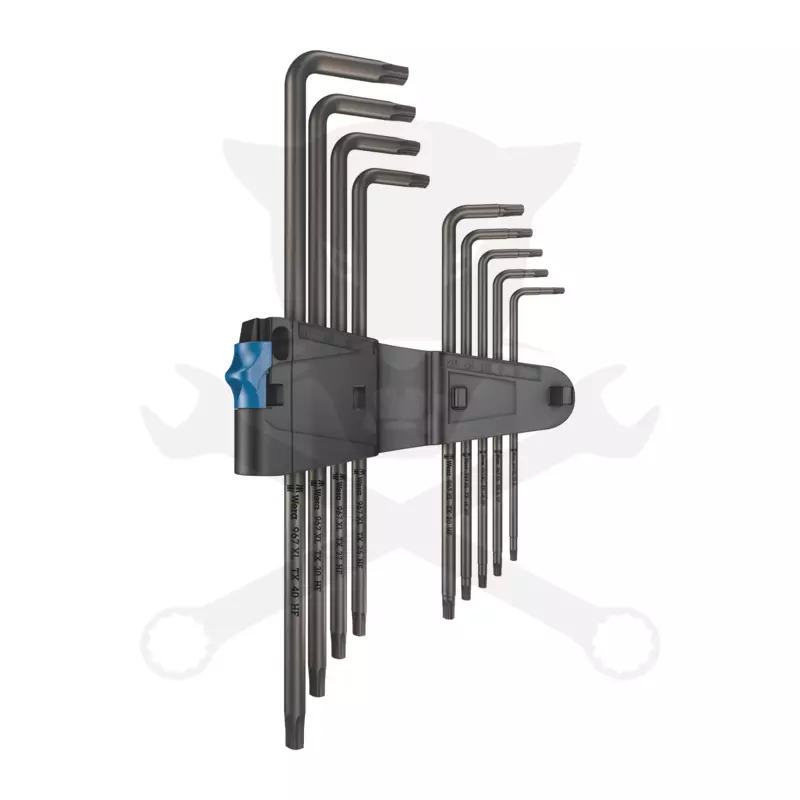 Torx kulcs készlet 9 részes T8 - T40 hosszú - Wera