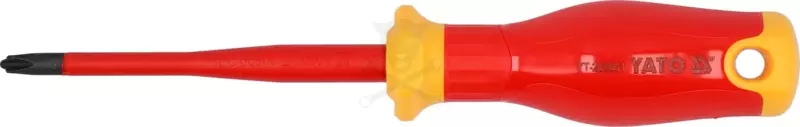 Csavarhúzó VDE 1000 V szigetelt +-/PH2x100 mm - Slim - Yato