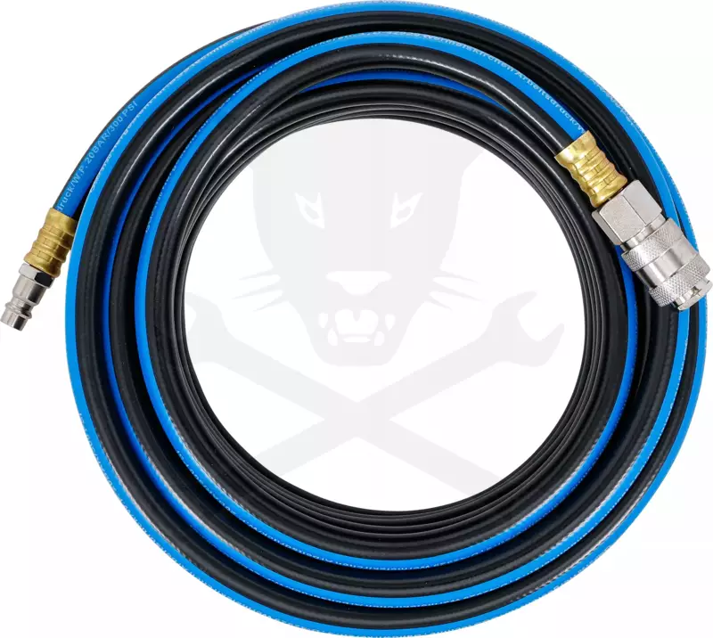 Levegőtömlő szerelt 10 méter 8 mm / 14 mm - KÉK - BGS