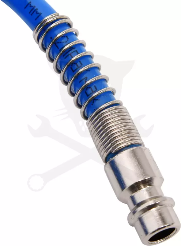 Levegőcső spirál  5 m kék - szerelt  8 mm / 5 mm PU - Yato