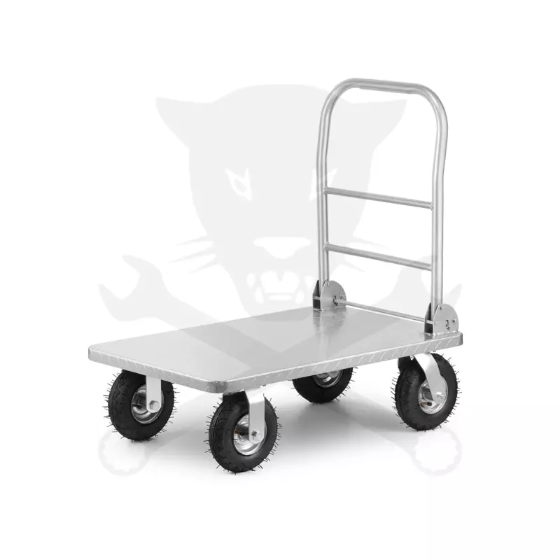 Kézikocsi 500 kg terhelhetőség -összecsukható- Nagy kerekű -HEAVY DUTY