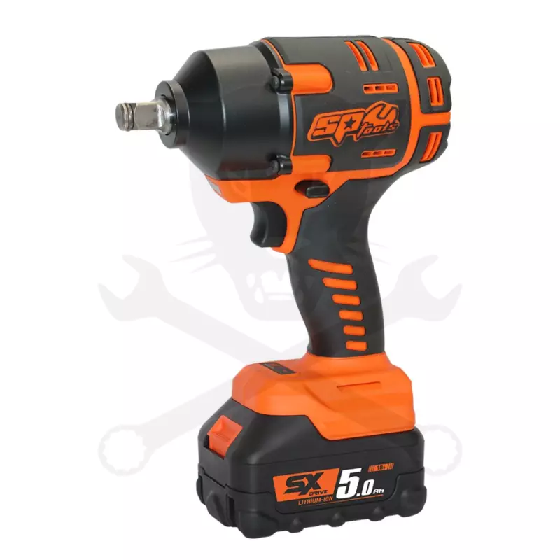 Ütvecsavarozó, akkus 18V 970 Nm 1/2" 2 db 5.0Ah +1db Töltő - SP Tools