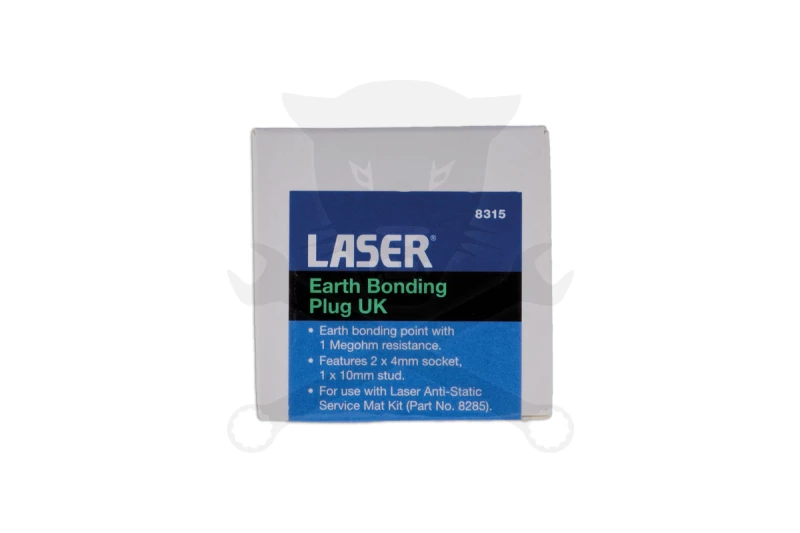 Antisztatikus szervizszőnyeg készlethez földelt csatlakozó - Laser