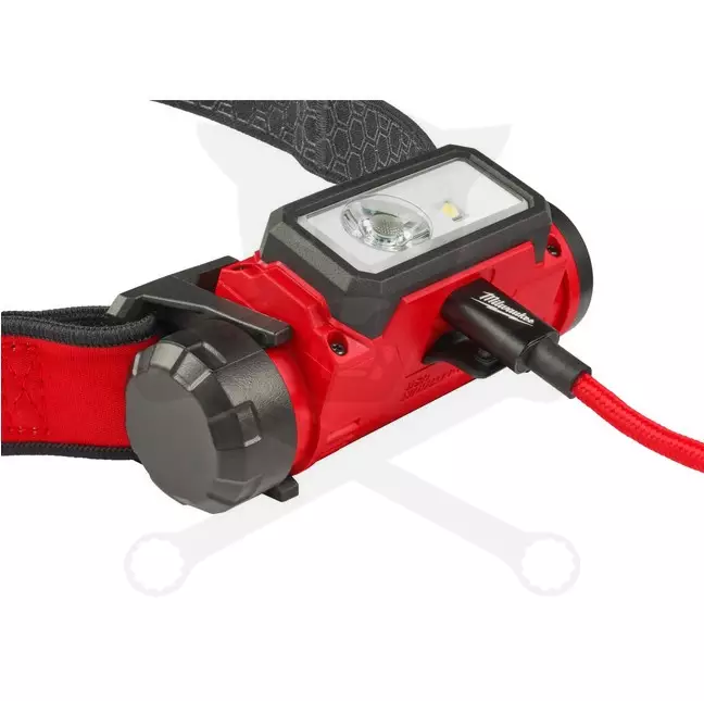 Szerelőlámpa - Fejlámpa L4 B3  600 Lumen IP54 USB L4HL2-301 - Milwa