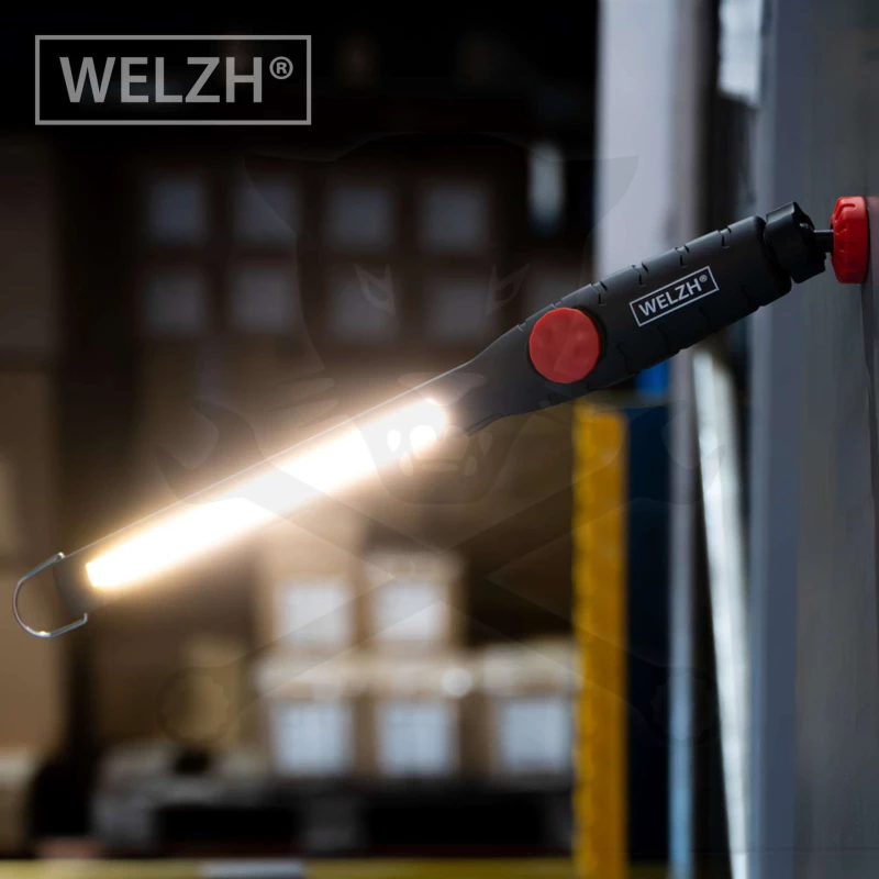 Szerelőlámpa LED  3 COB 1 SMD 500 lm + UV - dimmer, vékony