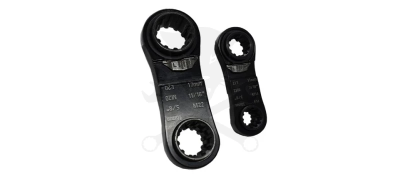 Csillag-csillagkulcs racsnis 4in1 kulcs  8x10 mm és 11x13 mm MINI
