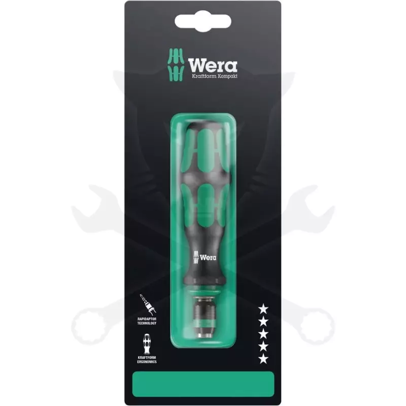 Bit tartó, nyelezett 1/4" teleszkópos, gyorsbefogóval - Wera