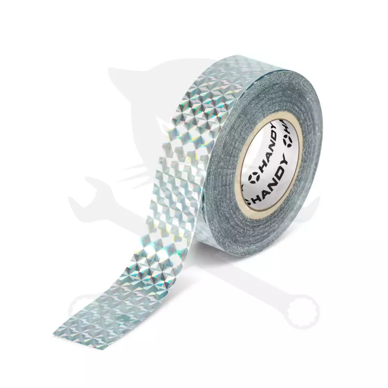 Jelölőszalag - madárriasztó - 30 m x 24 mm - irizáló - Handy