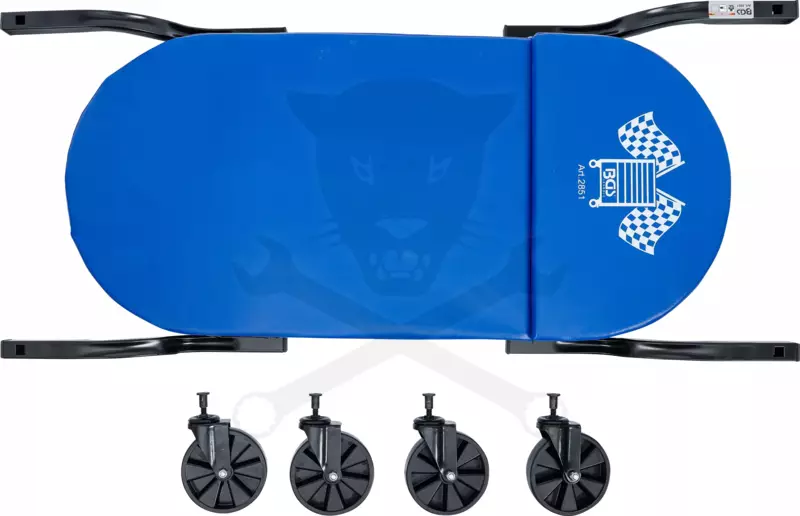 Aláfekvő fém 4 kerekű 1090 x 485 x 115 mm, extra lapos - BGS