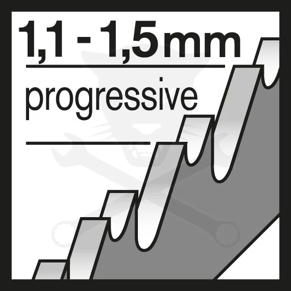 Fűrészlap dekopírfűrészhez, fémre   92 mm T118A - 5db - Bosch