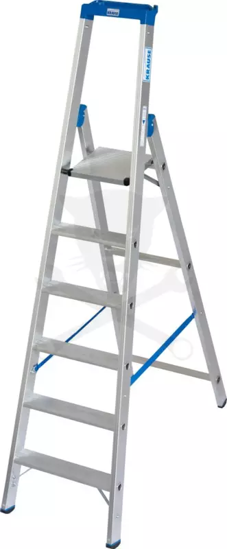 Létra ALU lépcsőfokos álló 1x 6 fokos - Krause STABILO