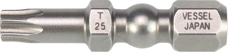 Bit torx 1/4" T25*30 mm - 5 db/doboz - Vessel