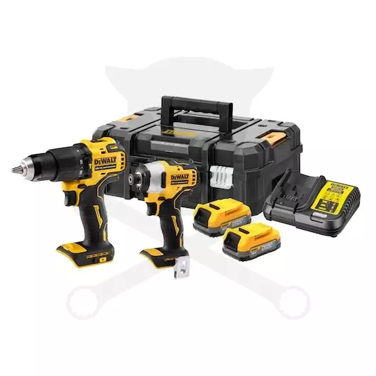 Ütvefúró-csavarbehajtó, szett akkus 18V 2db 1.7Ah - Dewalt