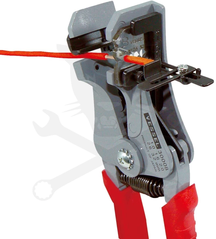 Fogó blankoló automata 1,0/1,6/2,0/2,6/3,2 mm2 - PIROS - VESSEL 141002 (3000B)
