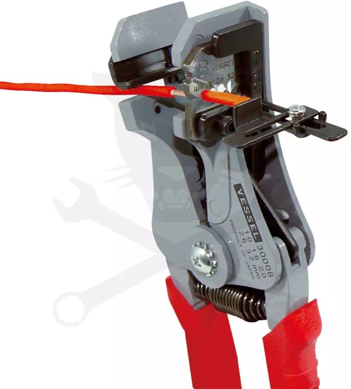 Fogó blankoló automata 1,0/1,6/2,0/2,6/3,2 mm2 - PIROS - VESSEL 141002 (3000B)