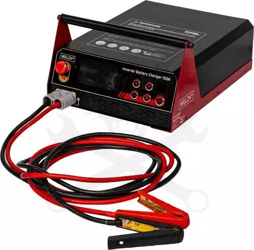 Akkumulátor töltő 12V -150A + 12V-os TÁPEGYSÉG 2:1-ben - Welzh