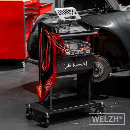 Szerszámos kocsi diagnosztikai állomáshoz monitor tartóval