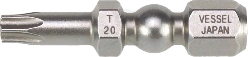 Bit torx 1/4" T20*30 mm - 5 db/doboz - Vessel
