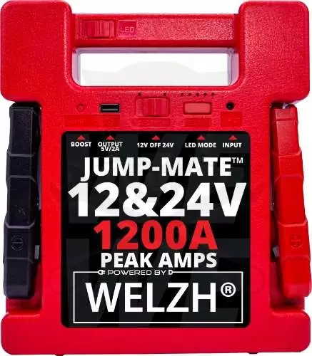 Akkumulátor bikázó-indító (starter) 12/24V - 900A12V / 1200A24V