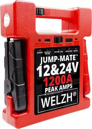 Akkumulátor bikázó-indító (starter) 12/24V - 900A12V / 1200A24V