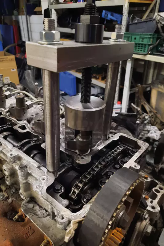 Injektor kihúzó készlet PSA/Ford - DW10 Delphi-hez -