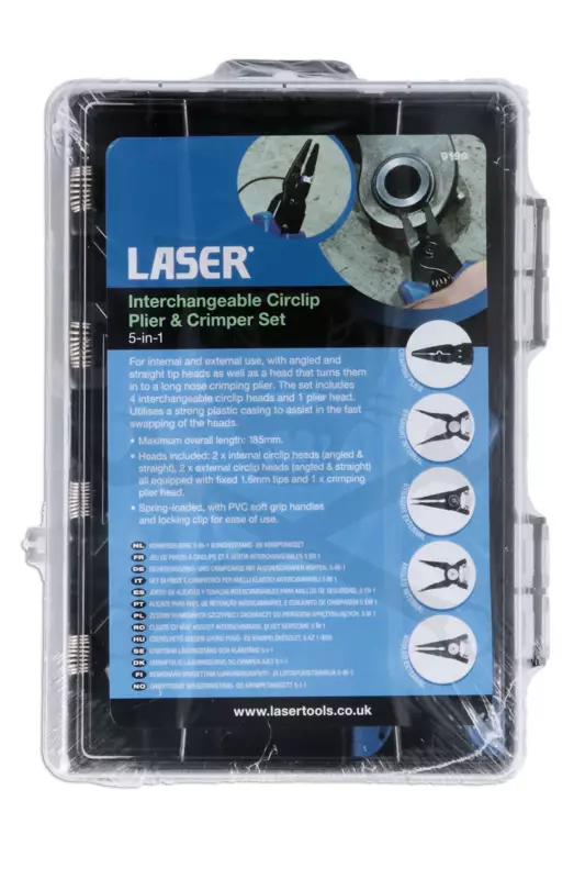 Fogó készlet multifunkciós 5 az 1-ben - cserélhető fej