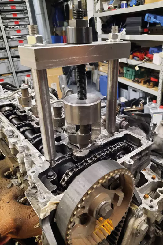 Injektor kihúzó készlet PSA/Ford - DW10 Delphi-hez -