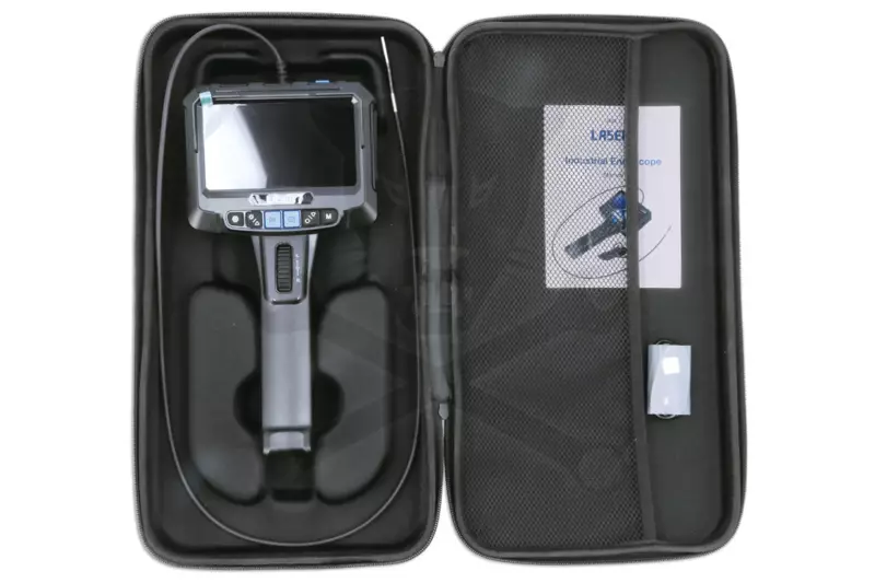 Videoszkóp - inspekciós kamera 3.9 mm-es x 1000 mm 5" kijelző, flexi