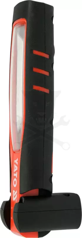 Szerelőlámpa LED COB + 1 ledes dönthető profi akkus szerelőlámpa Yato