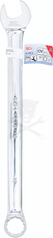 Csillag-villáskulcs extra hosszú kivitel 16 mm - BGS