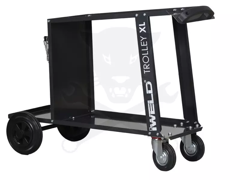 Hegesztőgép kocsi XL erősített max. 80 kg 86/65x32x64cm - IWELD