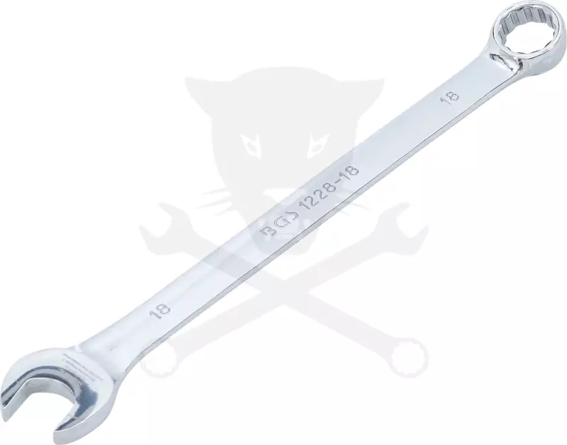 Csillag-villáskulcs extra hosszú kivitel 18 mm - BGS