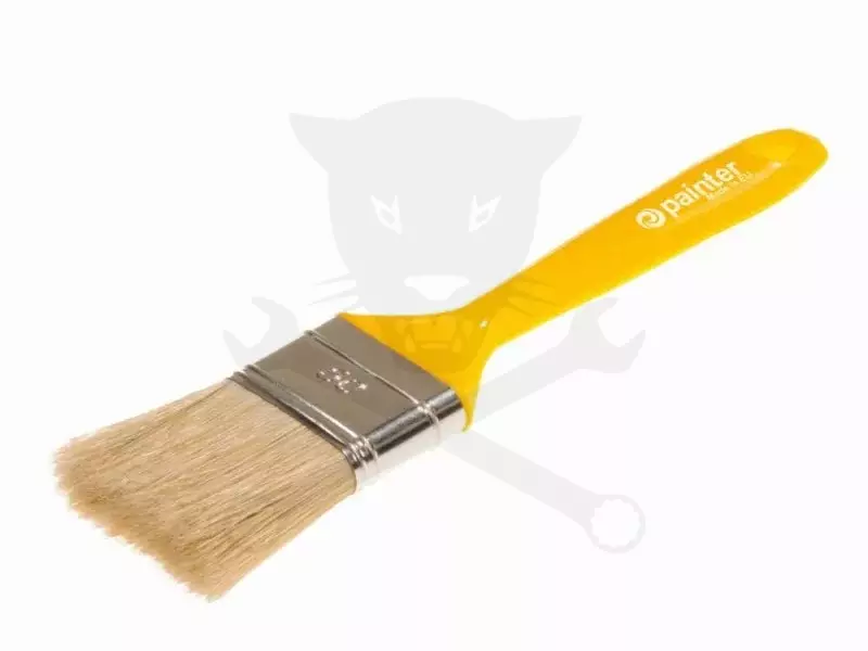 Ecset lapos szimpla 2" - 50 mm műanyag markolat