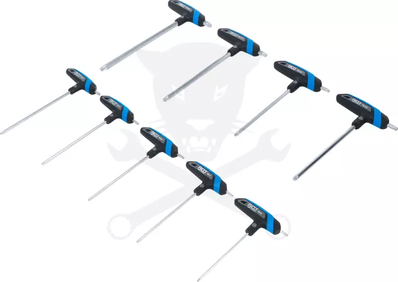 Torx kulcs T-fogós készlet T10-T50 9 db-os készlet - BGS