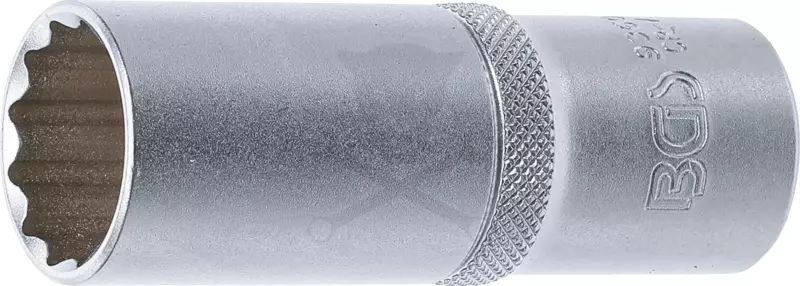 Dugókulcs - crowafej 1/2" 12 szög hosszú 21 mm BGS