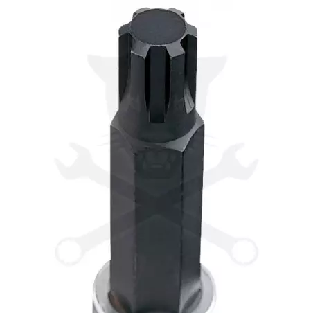 Rátűzőkulcs - crowa+bit 1/2" RIBE - M10,5 x 100 mm - King Tony