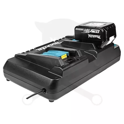 Akkumulátor töltő - 14.4V - 18V Két portos LXT Li-ion - Makita (DC18RD)