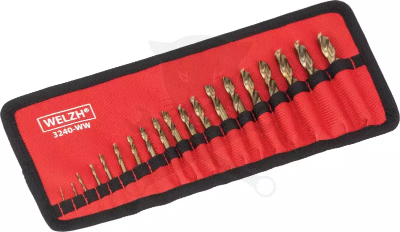 Fúrószár készlet kobalt extra rövid 1-10 mm - Welzh