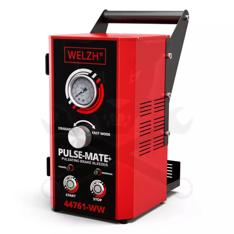 Féklégtelenítő gép pulzáló 12 V/hálózati - Welzh