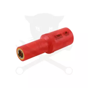Dugókulcs VDE 1000 V Szigetelt/Hibrid hosszú, mágneses 3/8" 10 mm