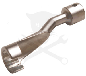 Üzemanyagcső speciális kulcs 1/2" BMW, Opel, Merci 17 mm-es