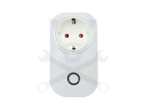 Hálózati aljzat Smart WIFI-s 2.4 Ghz 802.11 b/g/n - 2000W 10A